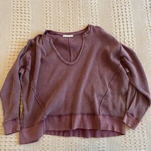 We The Free Plum Top